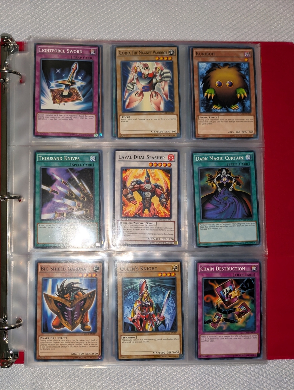 Yu-Gi-Oh! Trading Cards Binder Collection 🔥 100 YuGiOh Card Lot TCG Konami